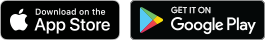 App Store and Google Play logos